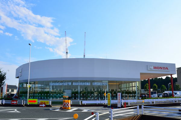 Honda Cars 北千葉 流山おおたかの森店 新築工事